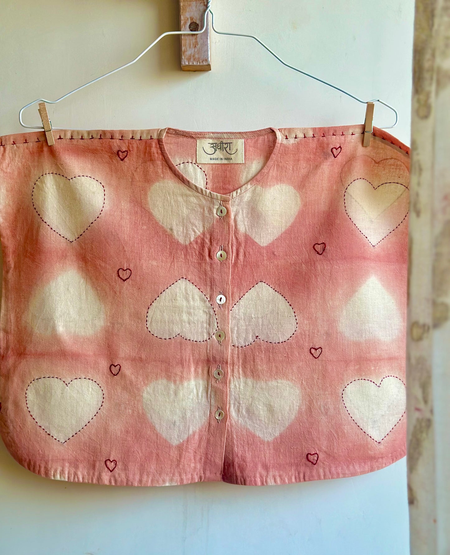 Kantha dil tunic