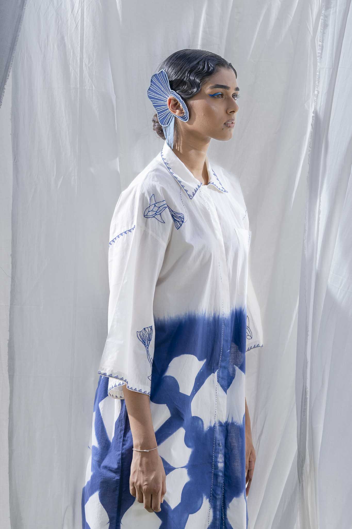 Shark Shadow Shirt Dress