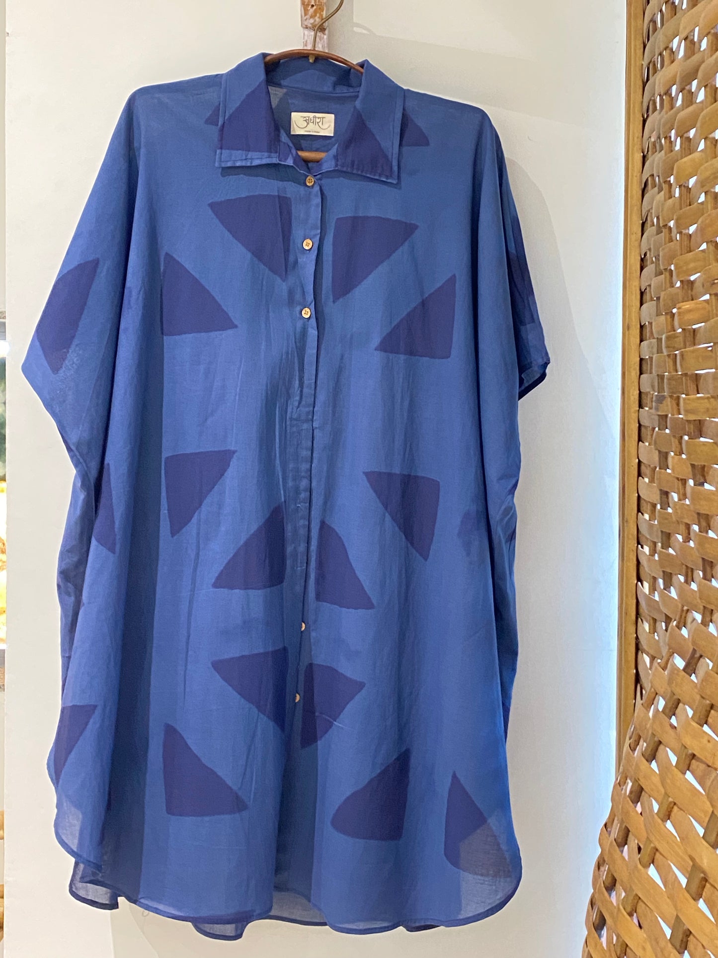 Azule blue Shibori set