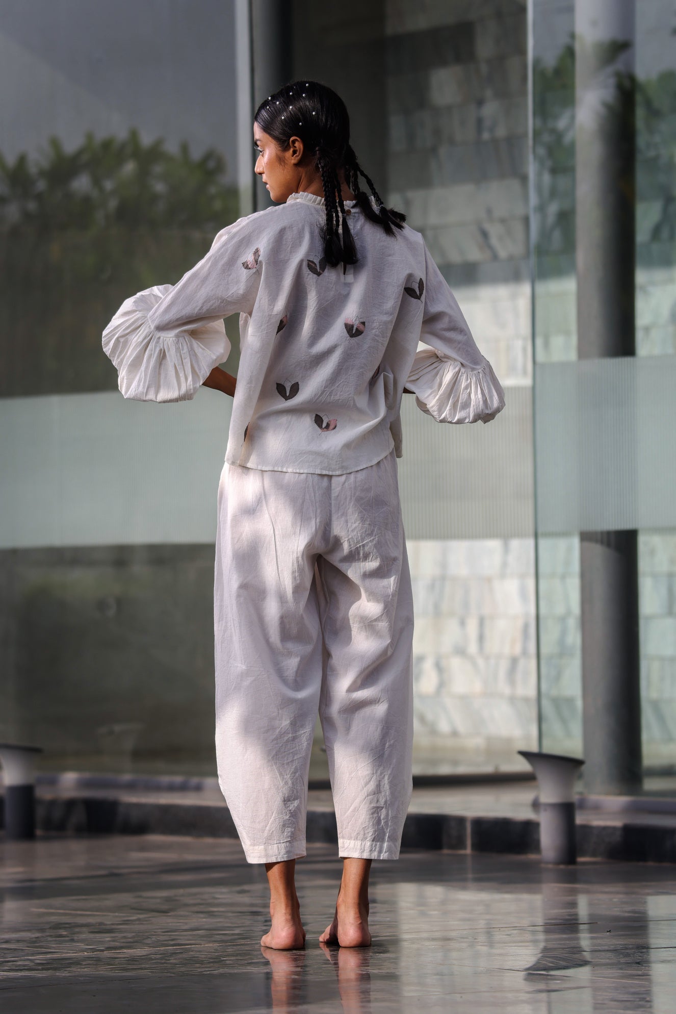 BLOOMING ROSE PANTS