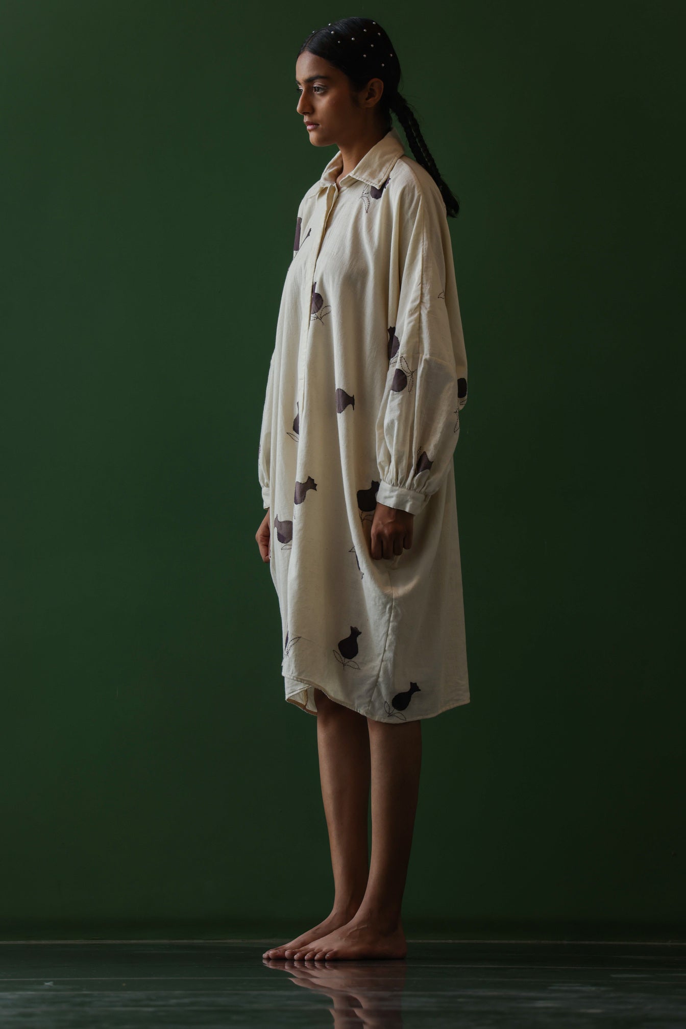 LILAC BLITHE SHIRT DRESS
