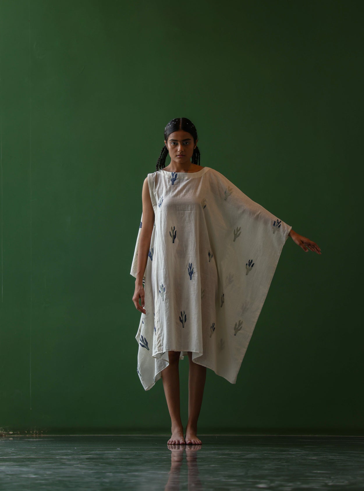 AZULE CACTI DRESS