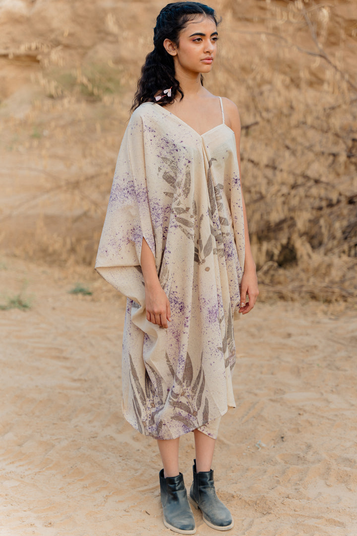 Matilda Lilac Drape Dress
