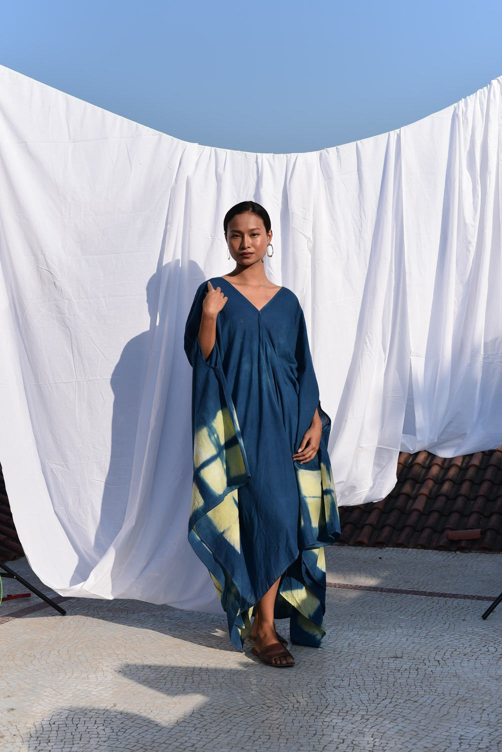 MIZWA DRAPE DRESS