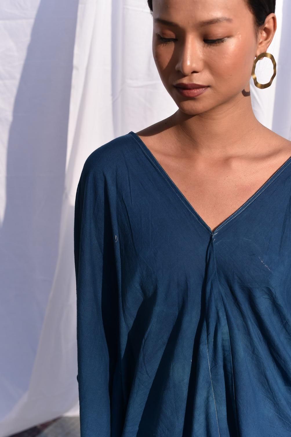 MIZWA DRAPE DRESS