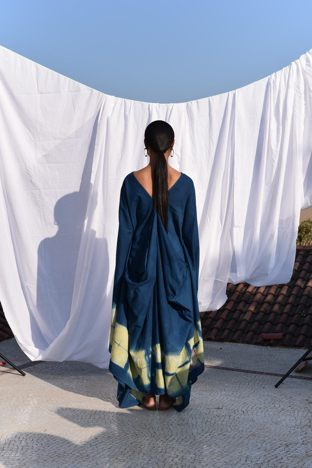 MIZWA DRAPE DRESS