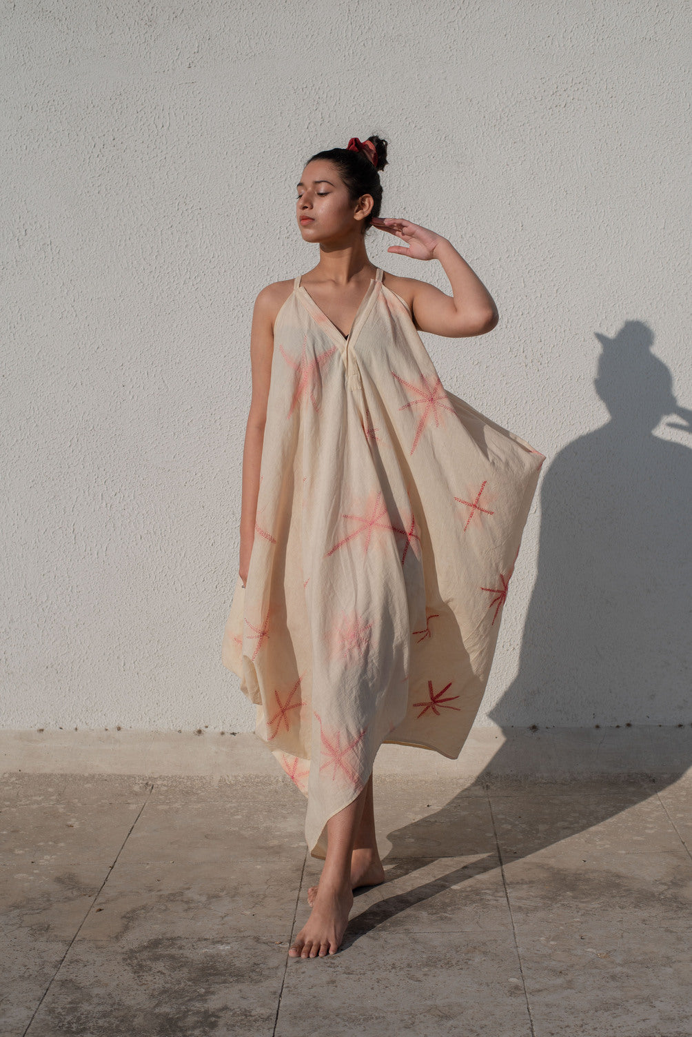 Surkh Drape Dress