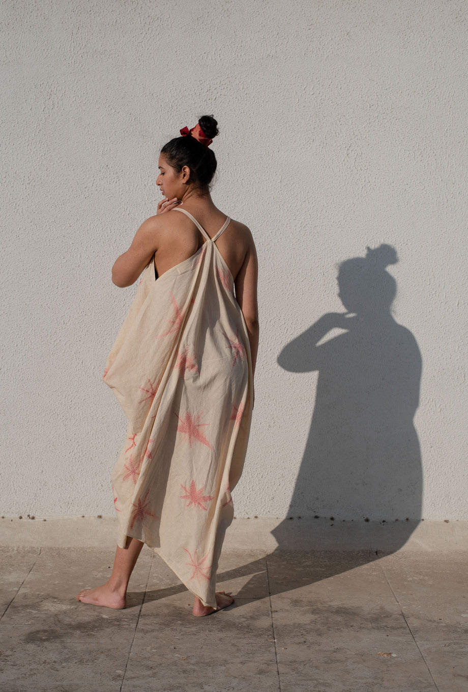 Surkh Drape Dress