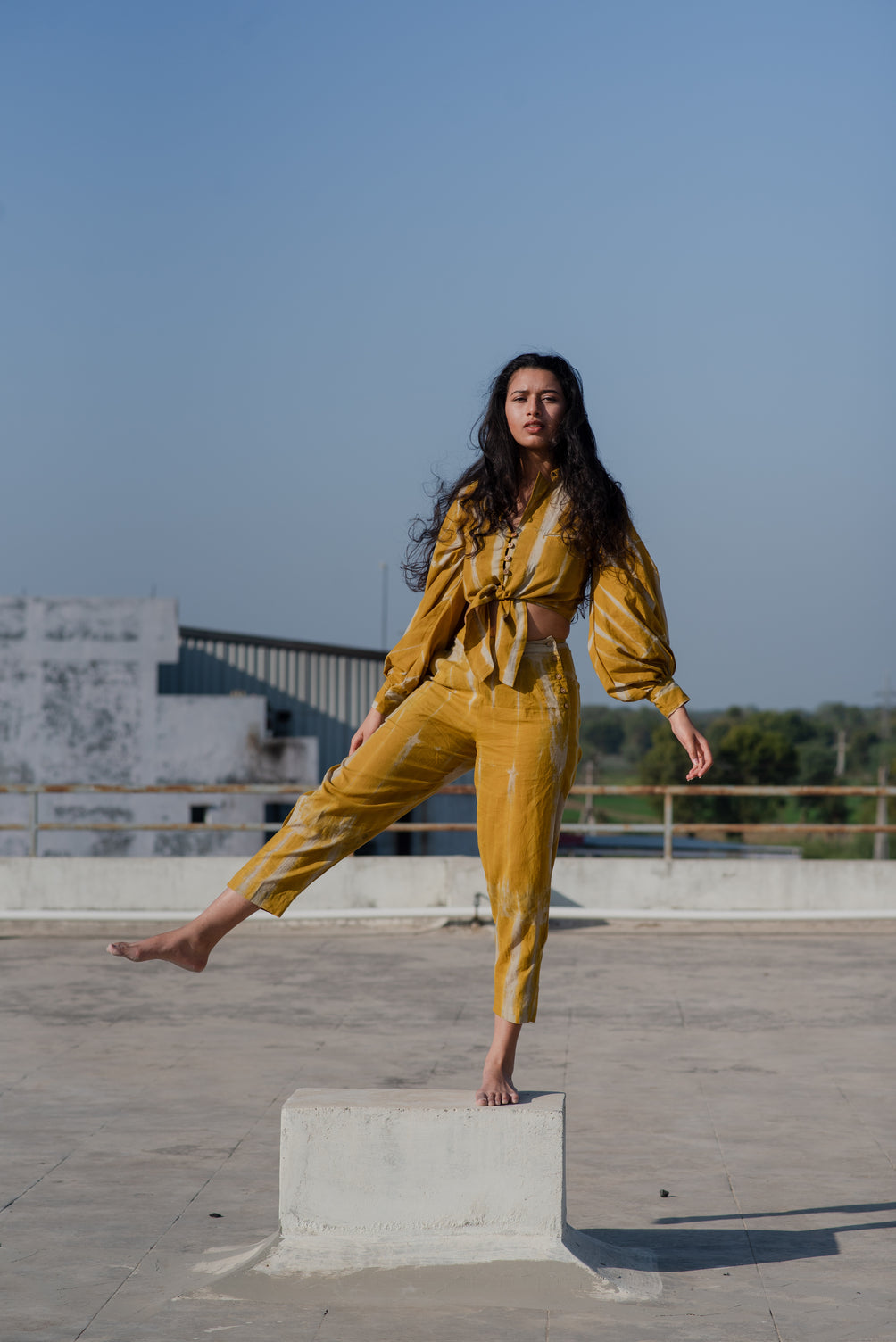 Myaan Mustard Top