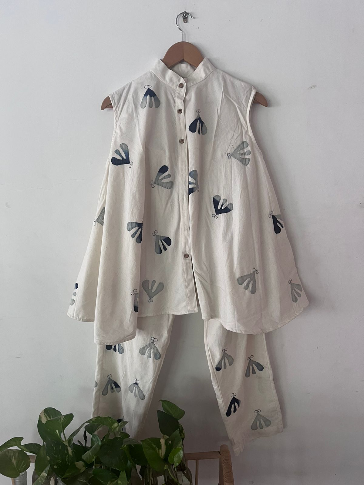Sazia Blue Co-ord Set