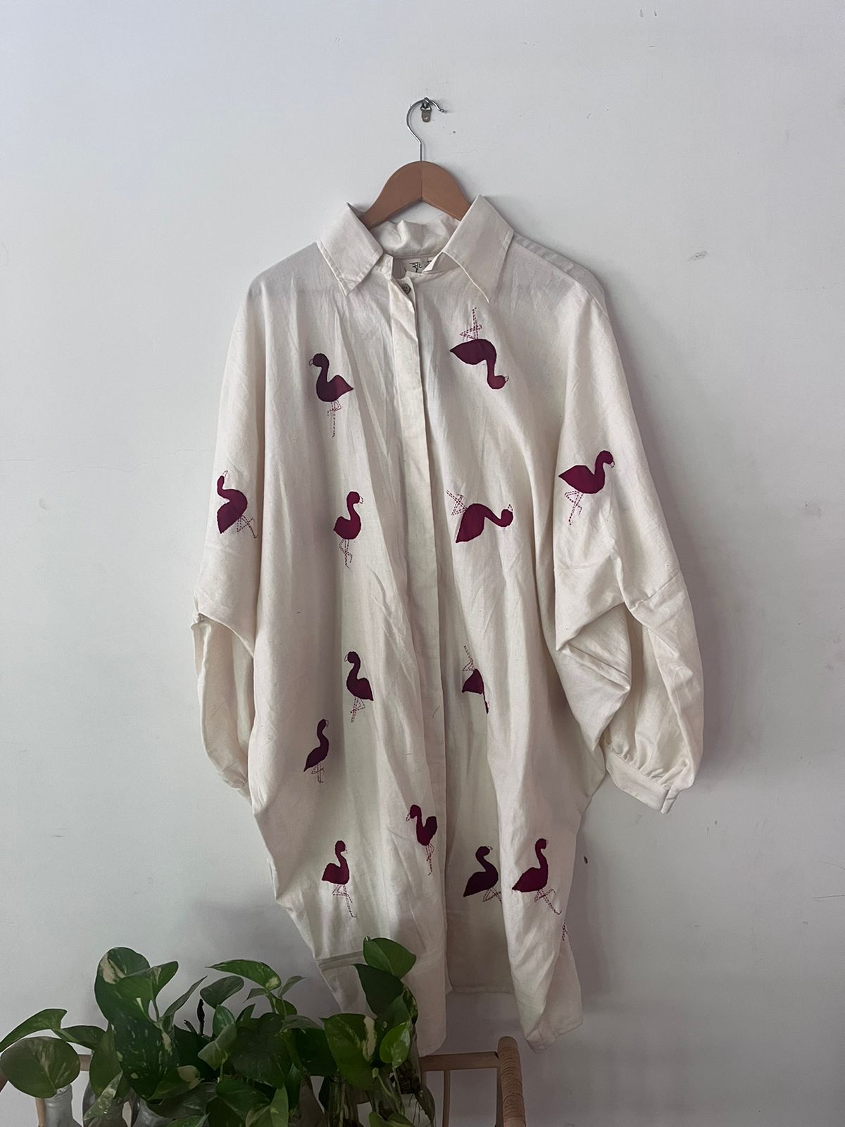 Maral Red Shirt Dress