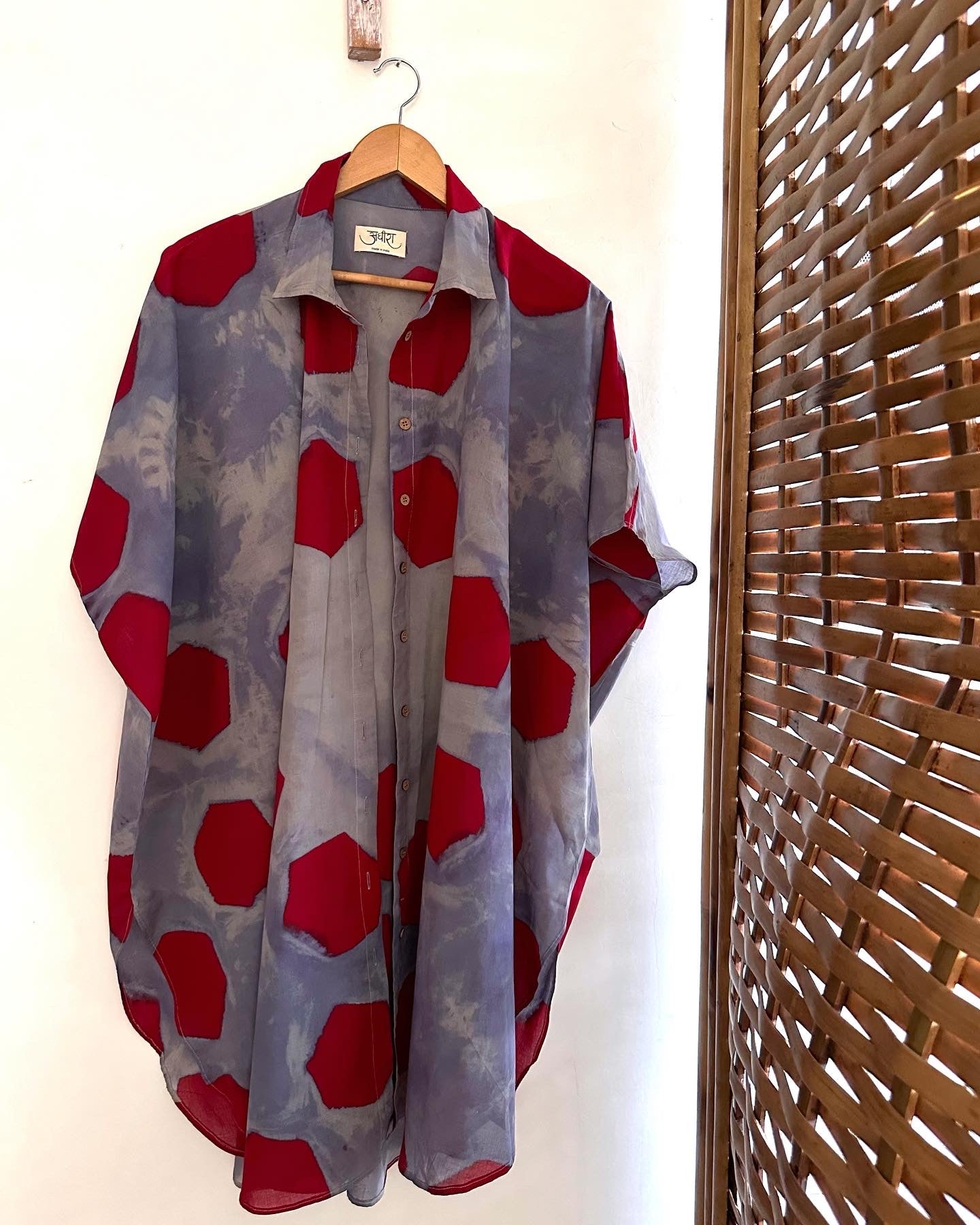 Hexa purple Shibori set