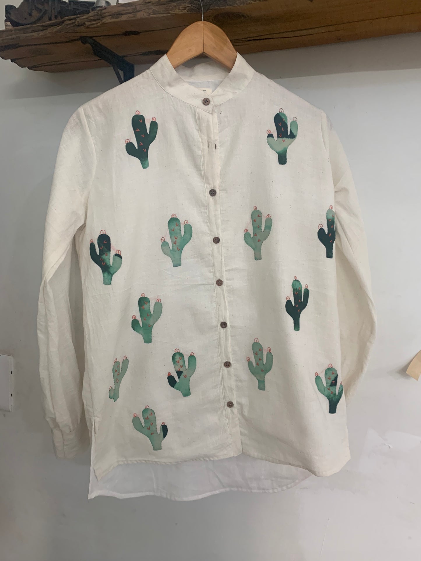 Green cacti coord set