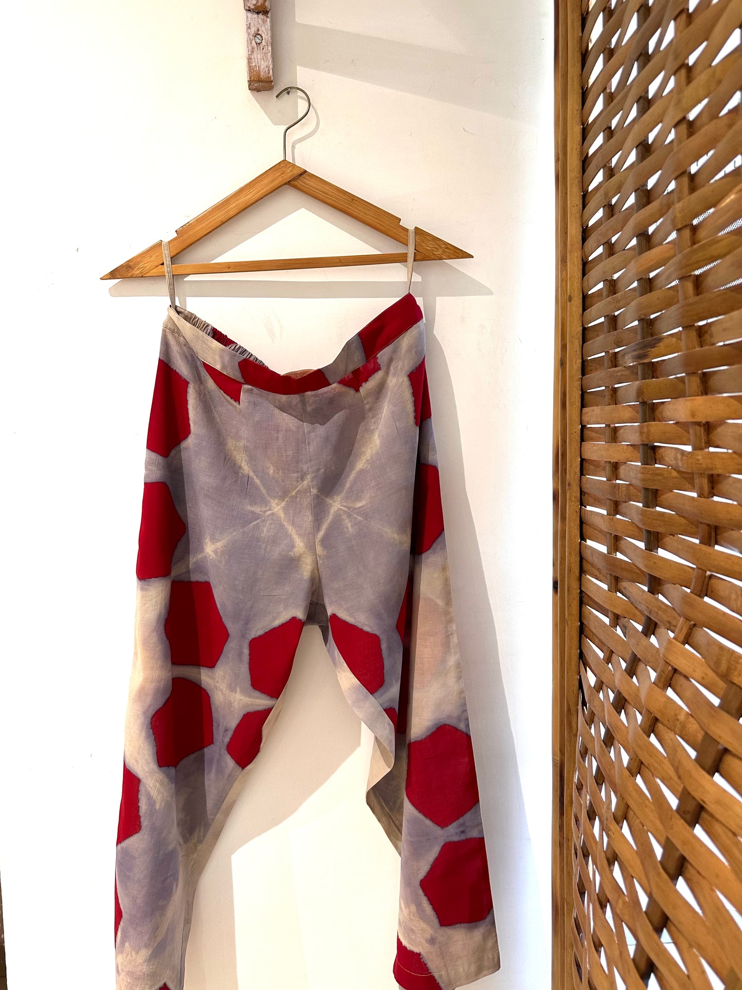 Hexa purple Shibori set