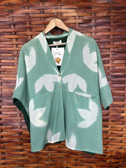 Fly kimono shacket