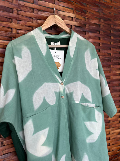Fly kimono shacket