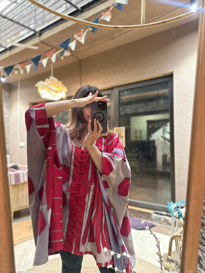 Patched Clamped tunic