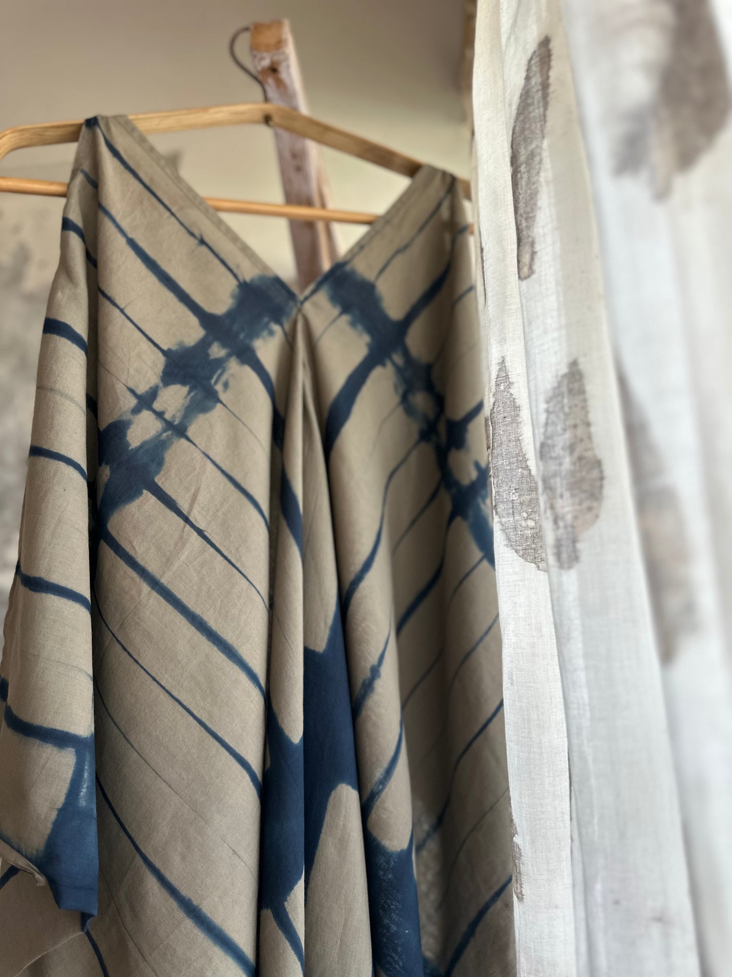 Striped kaftan