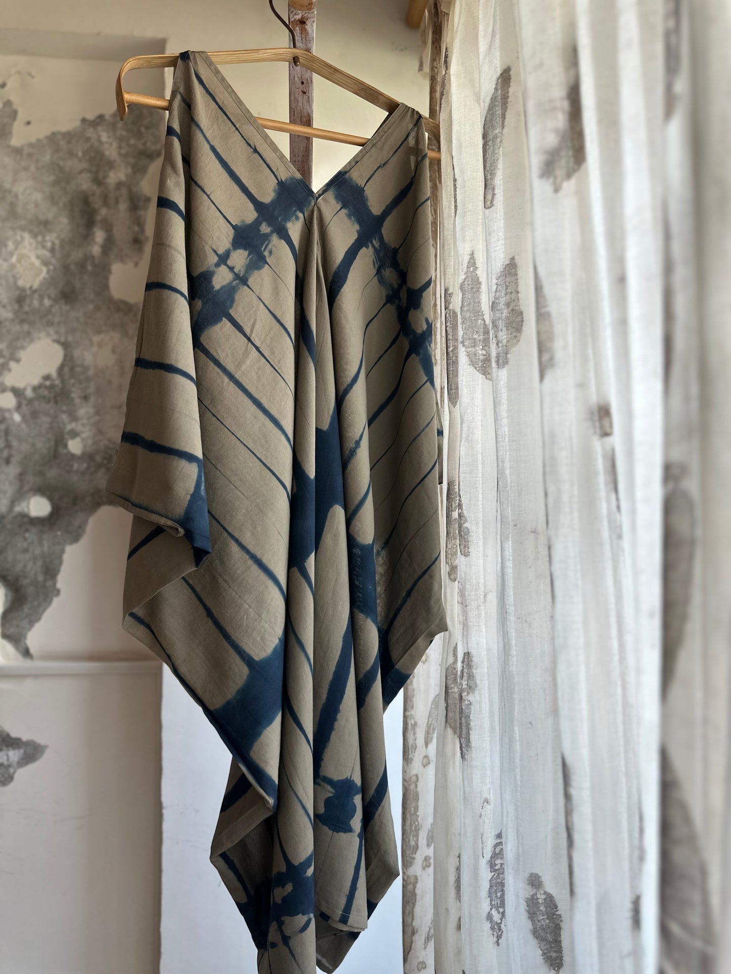 Striped kaftan