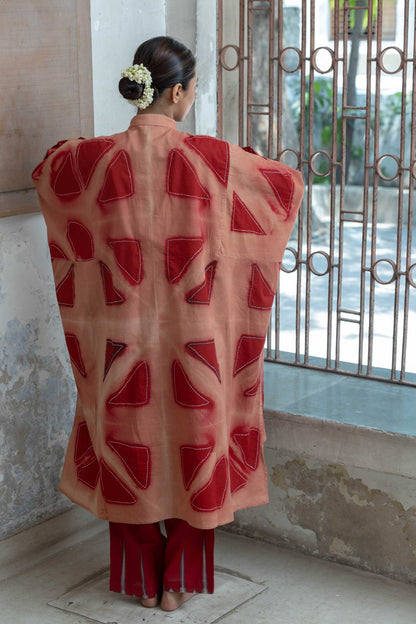 Coral shibori set