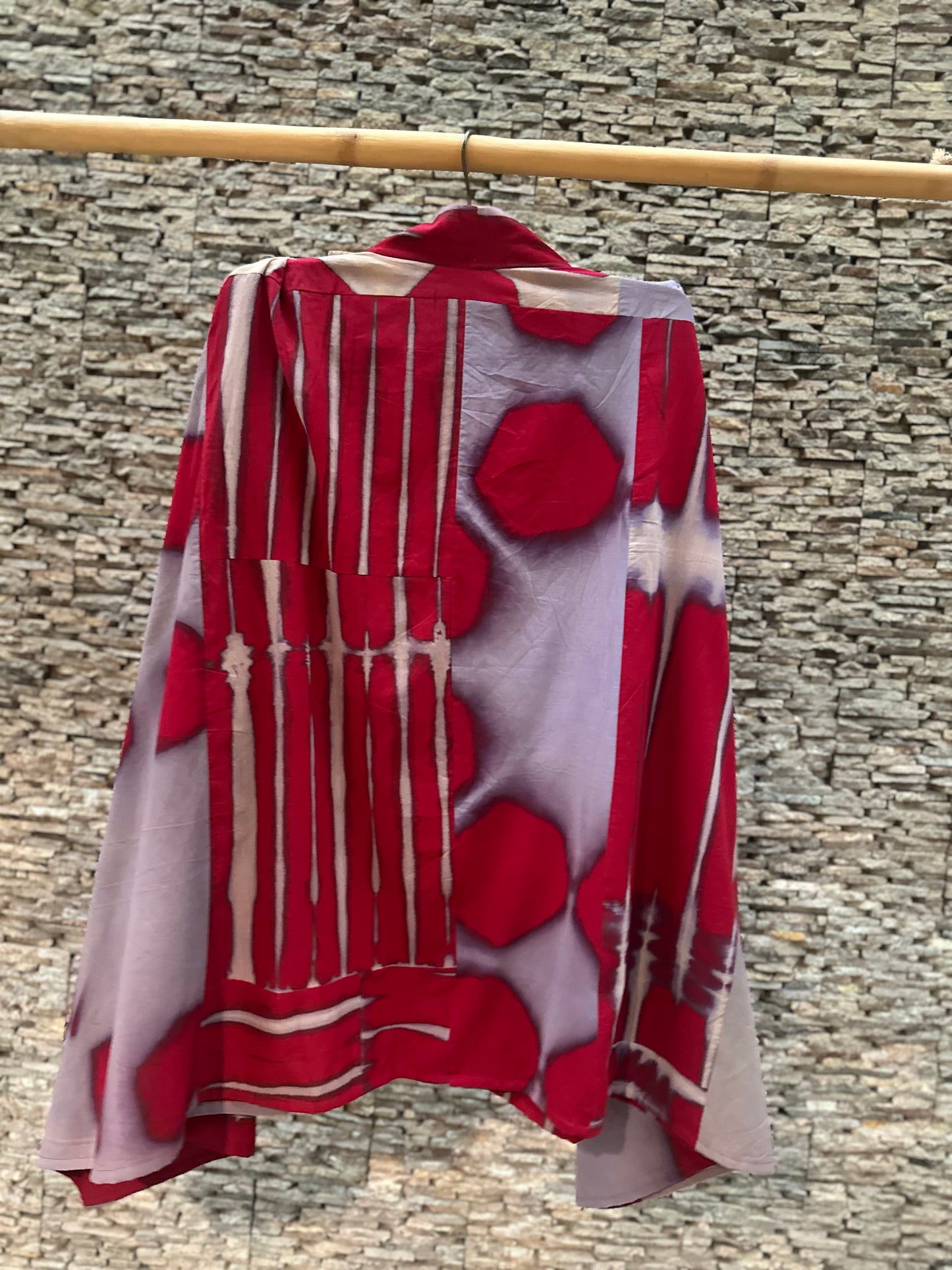 Patched Clamped tunic
