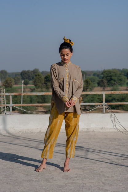 Fiza Yellow Chindi pants